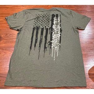 HOWITZER PATRIOT GREEN SHIRT SIZE M